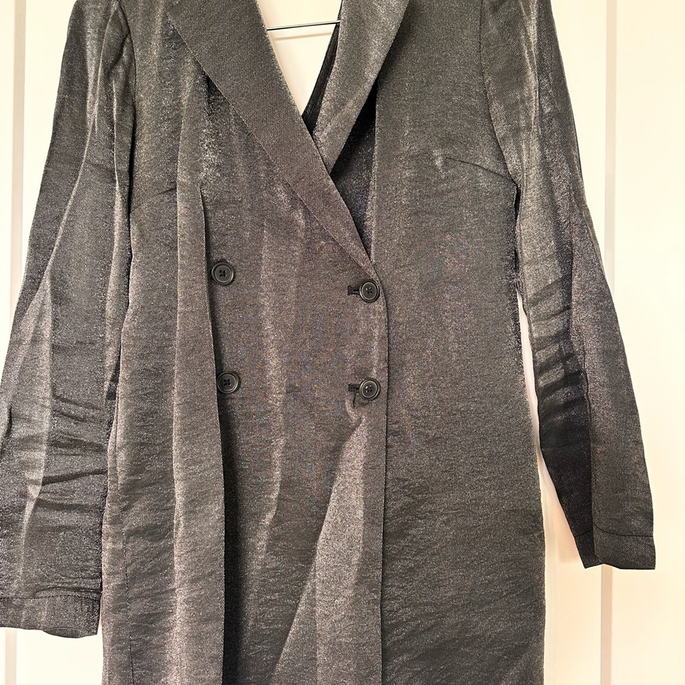 BCBGeneration Charcoal Trench Coat